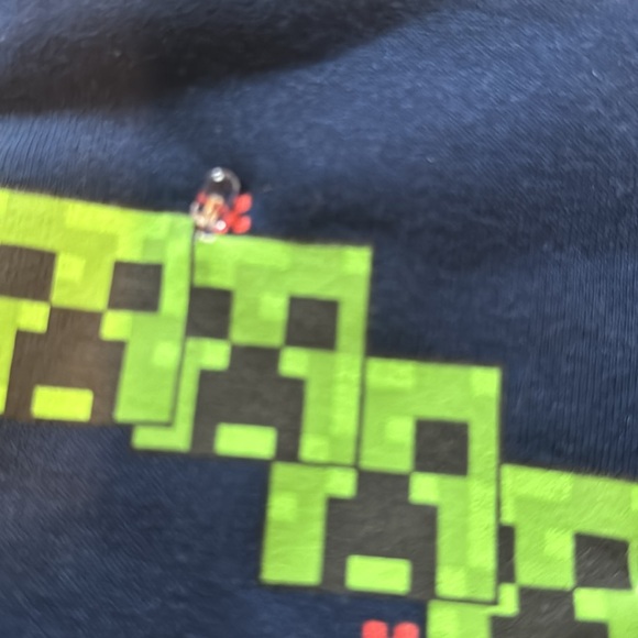 Minecraft light up boys Christmas festive mad engine long sleeve shirt - Picture 6 of 11